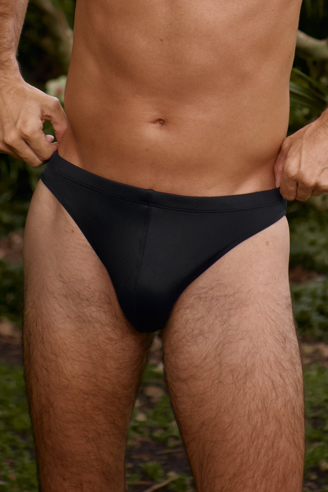 SAMMY Menswear® Cheeky Swim Brief Black