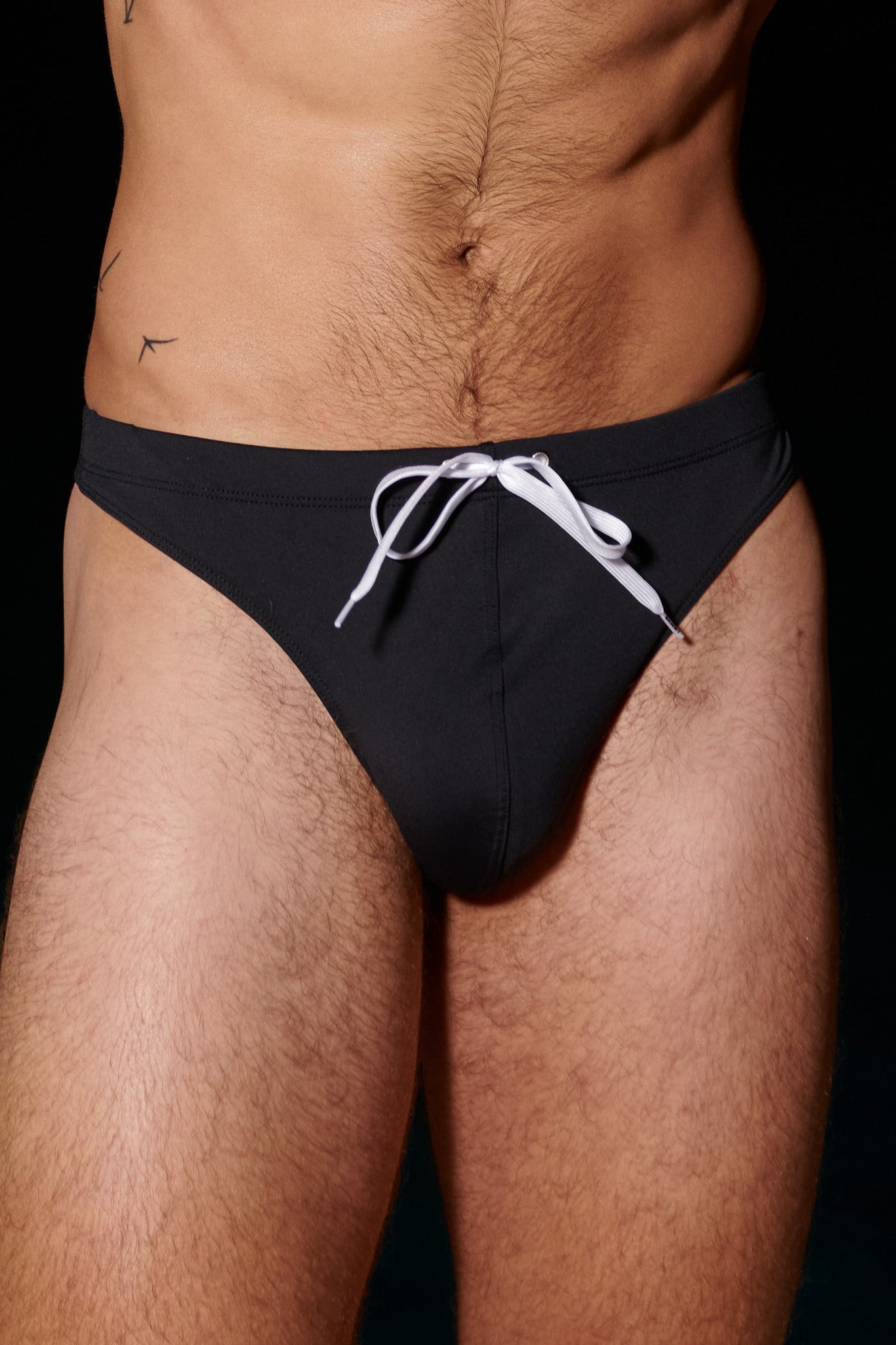 SAMMY Menswear® Classic Swim Thong Black