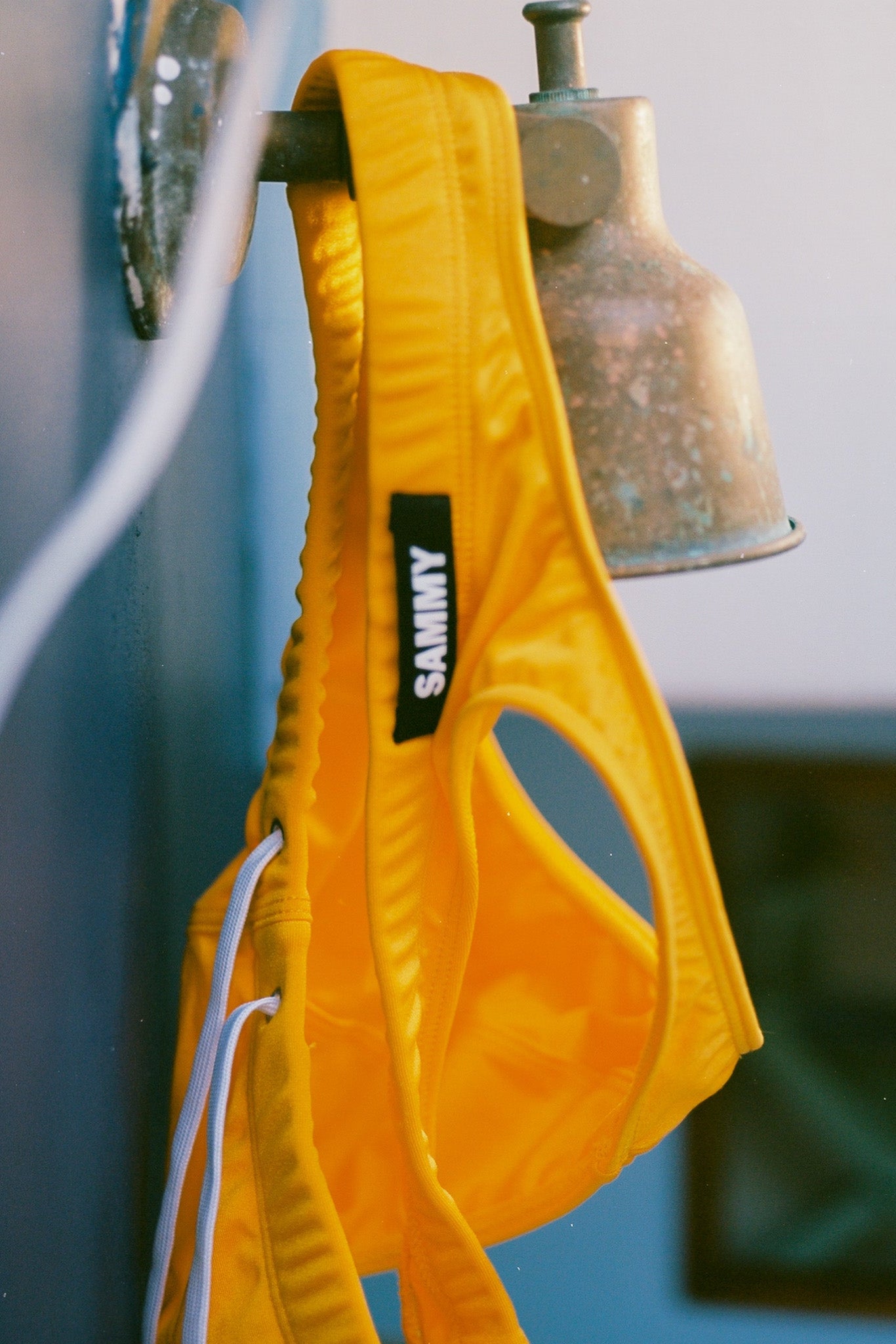 SAMMY Menswear® Shiny Classic Swim Thong Sunshine