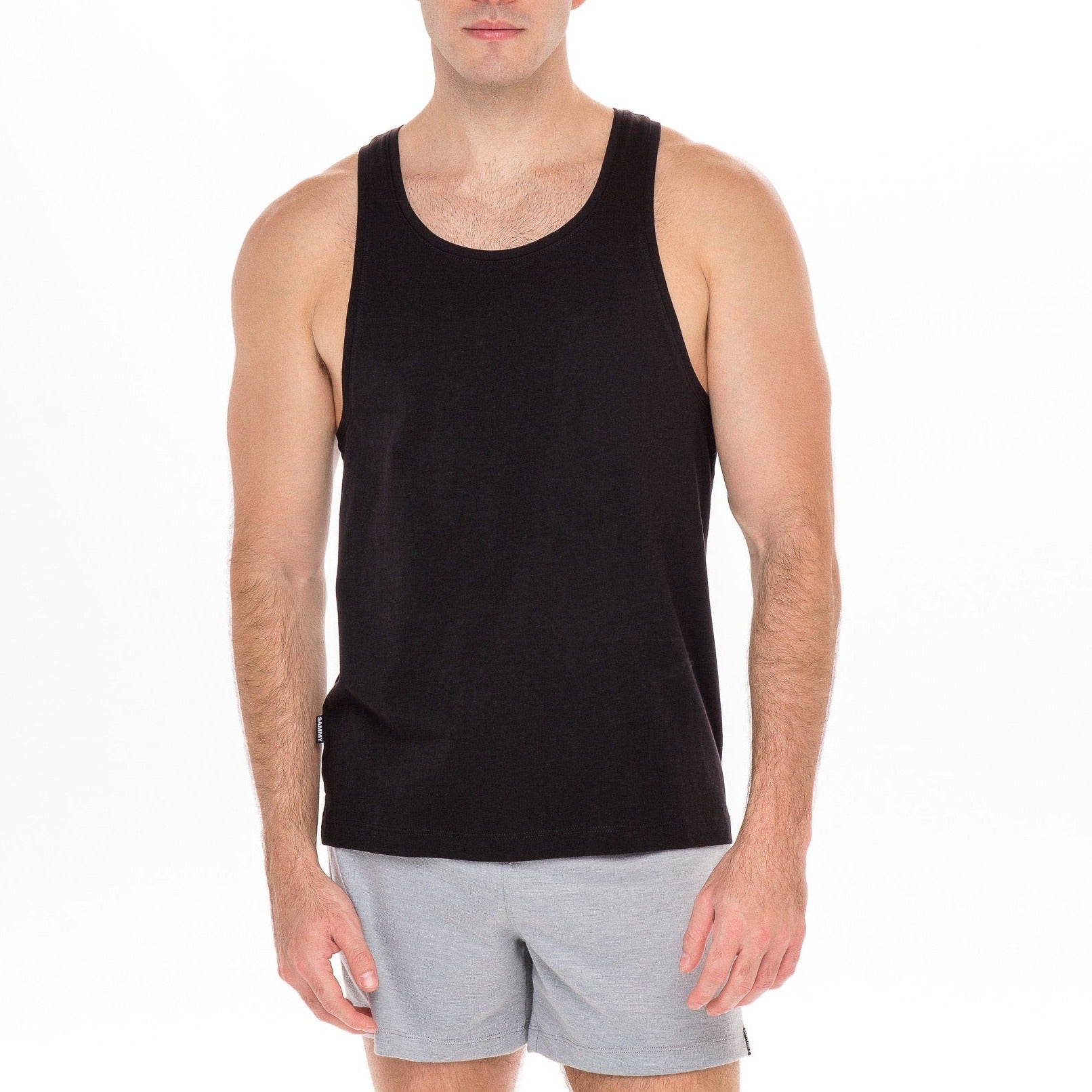 Schwarzes Alltags-Tanktop