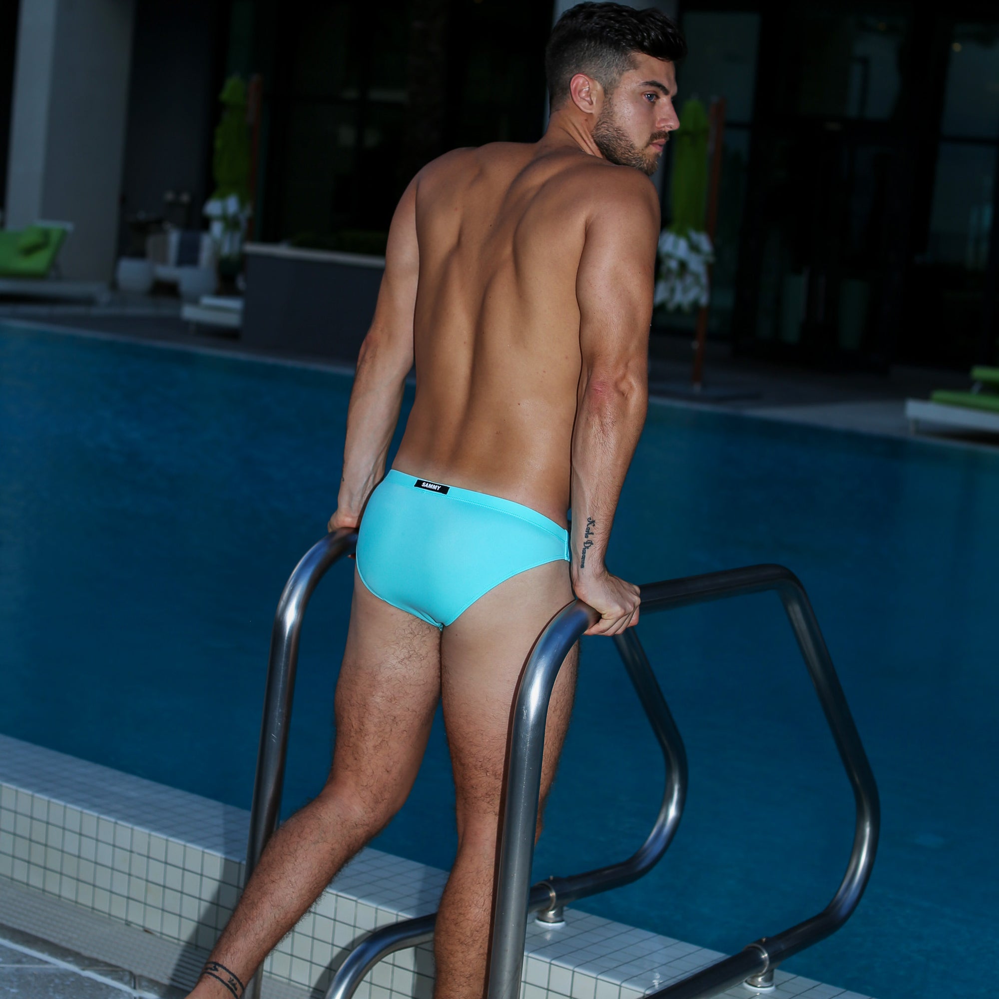 Mint Cheeky Swim Brief