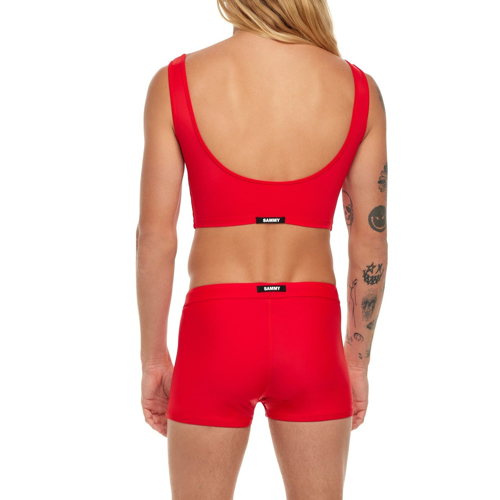  Cherry Versatile Swim Tank Swimwear