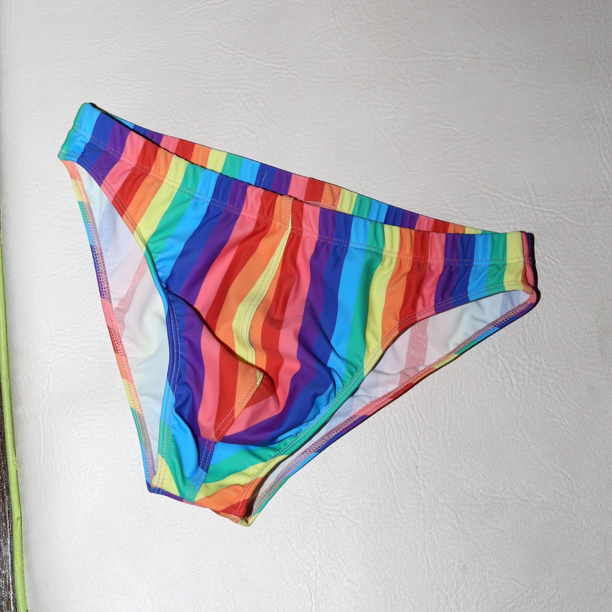 Rainbow Cheeky Swim Brief