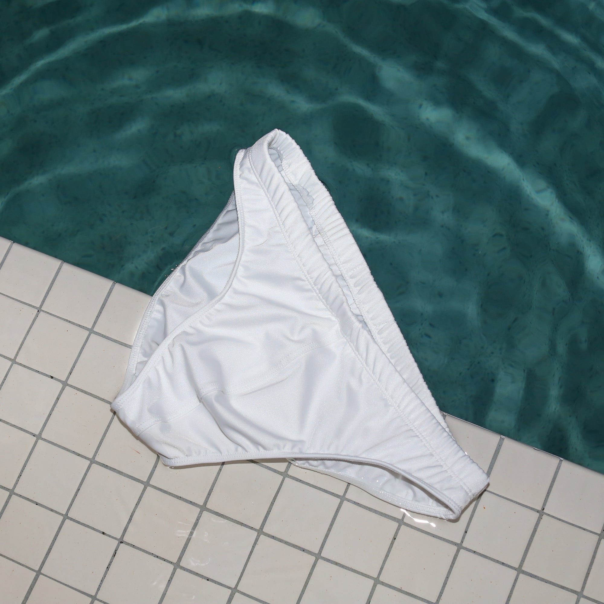 White Cheeky Swim Brief