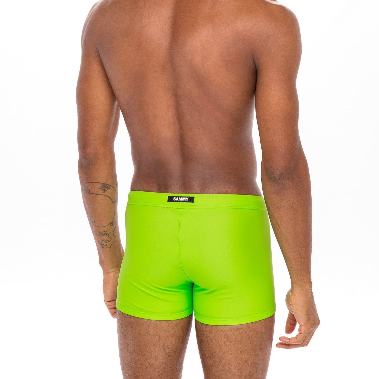 Lime Eco Swim Short SAMMY Back