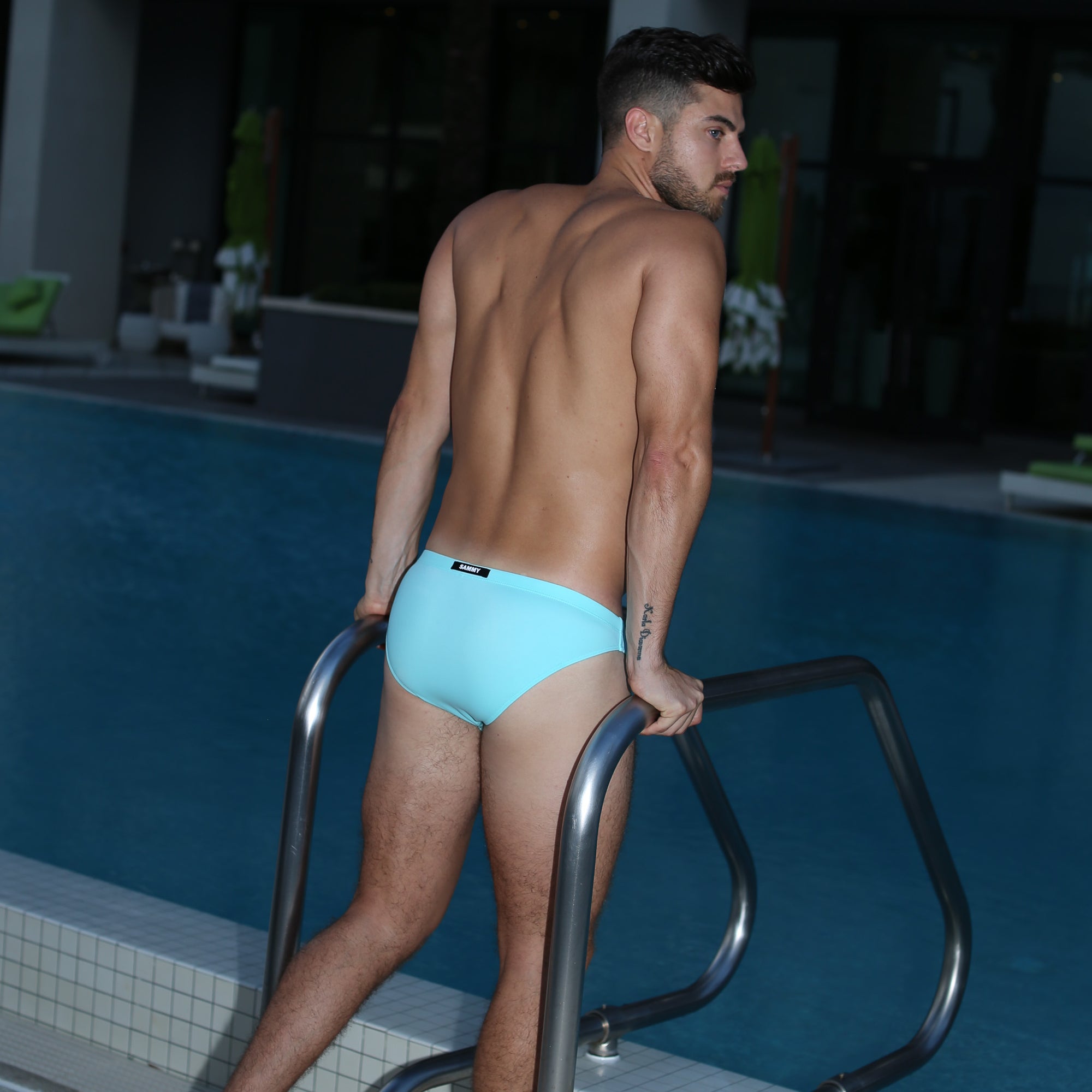 Mint Cheeky Swim Brief