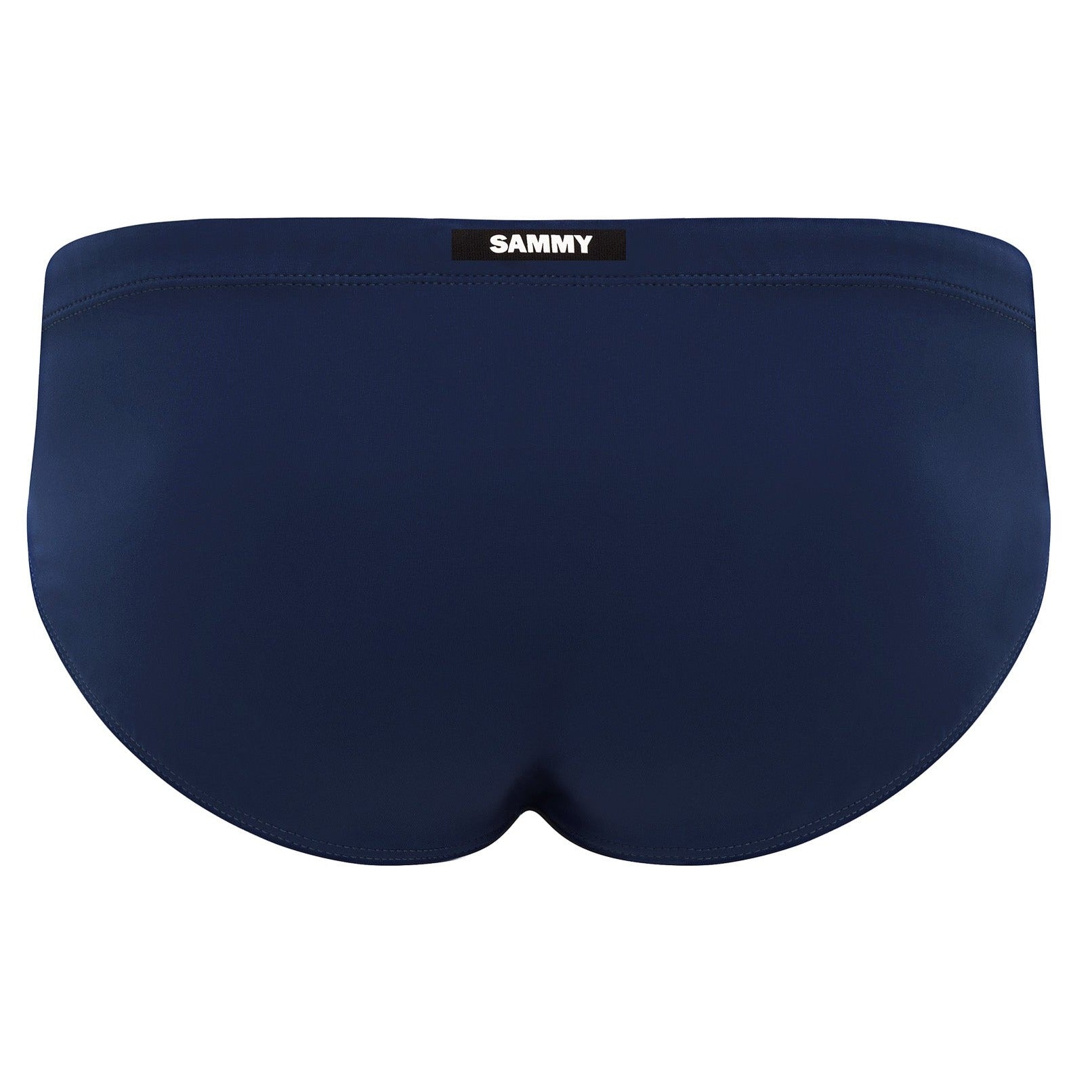 Navy Eco Swim Brief SAMMY Back Menswear