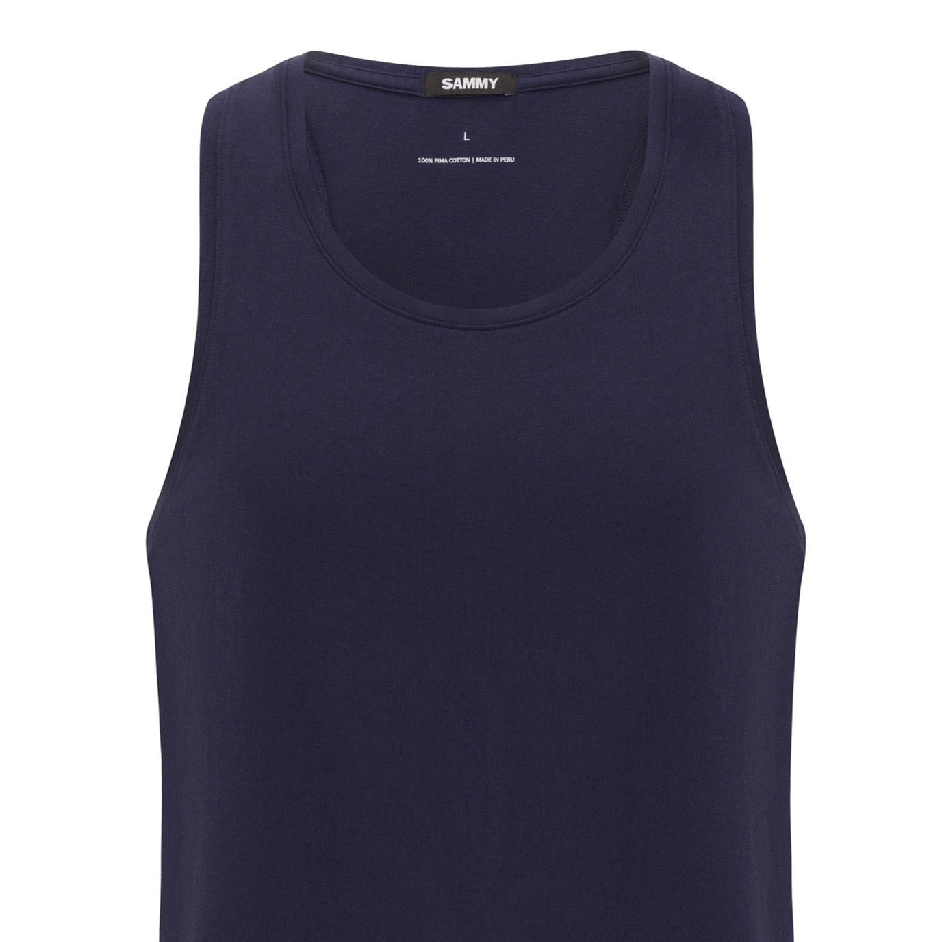  Navy Racerback Tank Product Picture