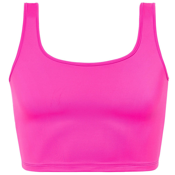 Hot Pink Eco Swim Top