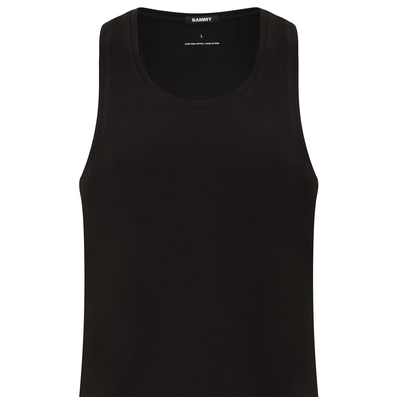 Schwarzes Alltags-Tanktop