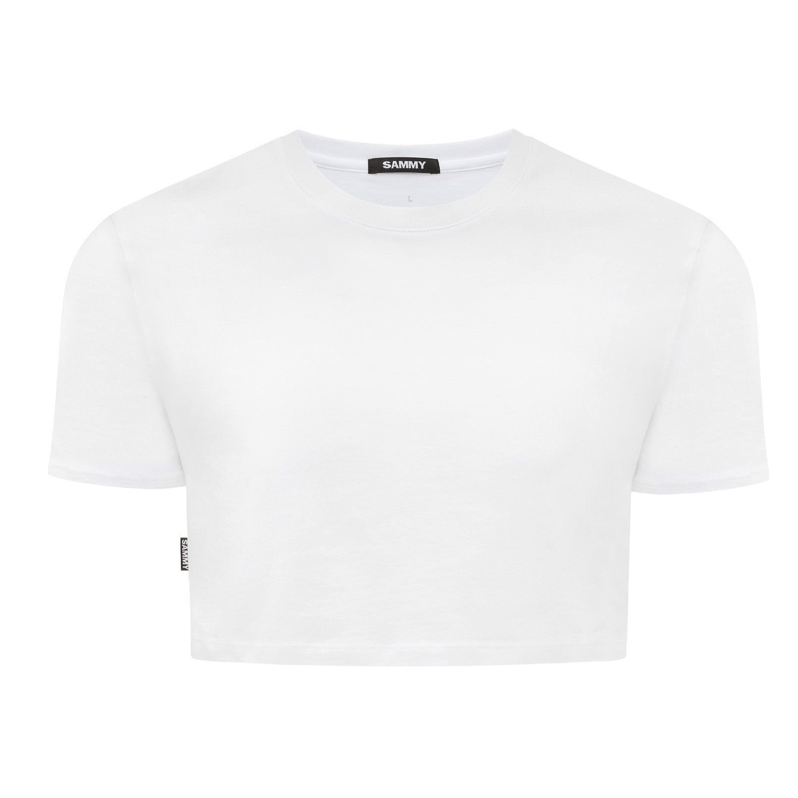 SAMMY Menswear Camiseta corta blanca de hombre