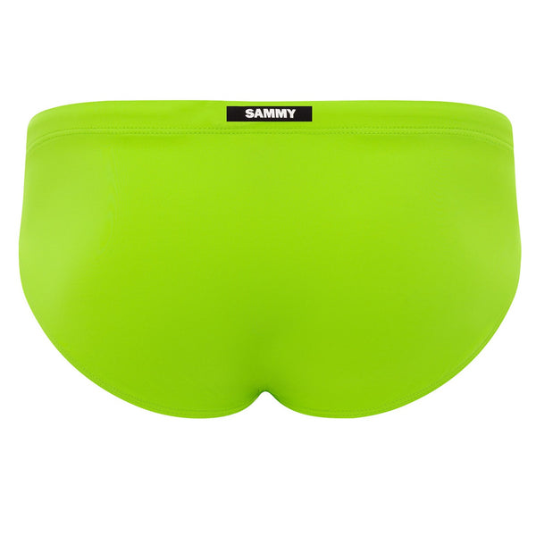 Lime Eco Swim Brief
