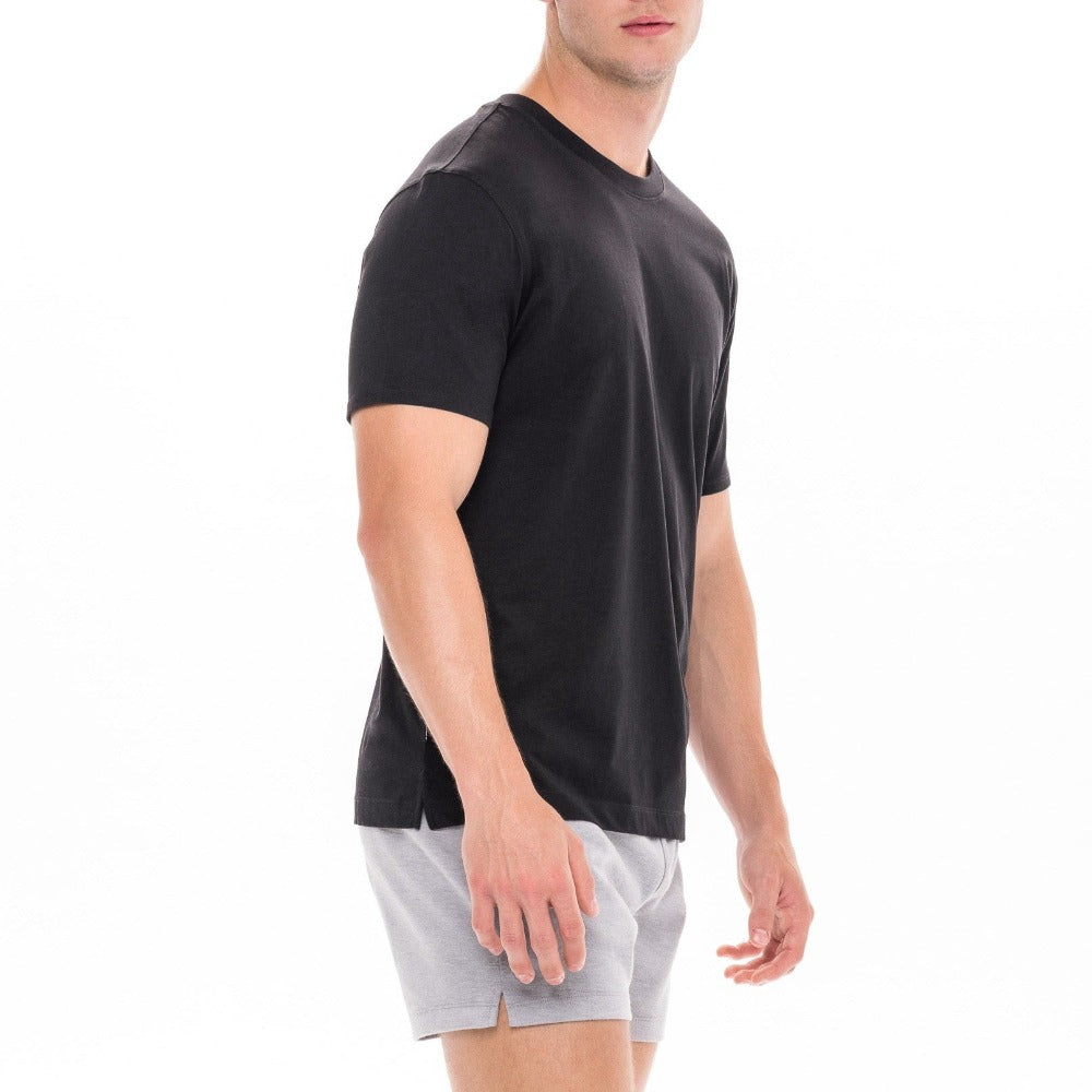 Men's Black T-Shirt by SAMMY Menswear, an LGBTQ-Owned, Sustainable, American Brand