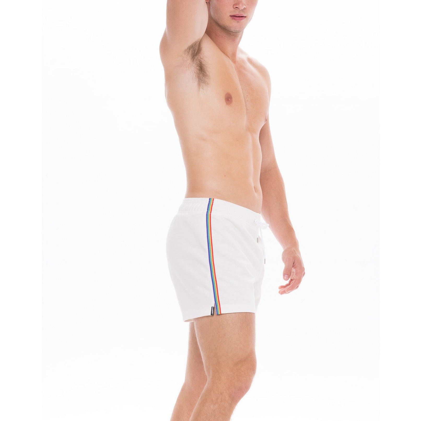 Rainbow Stripe Leisure Short