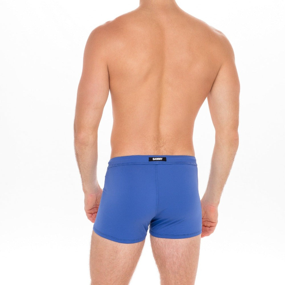 SAMMY Blue Swim Short Back