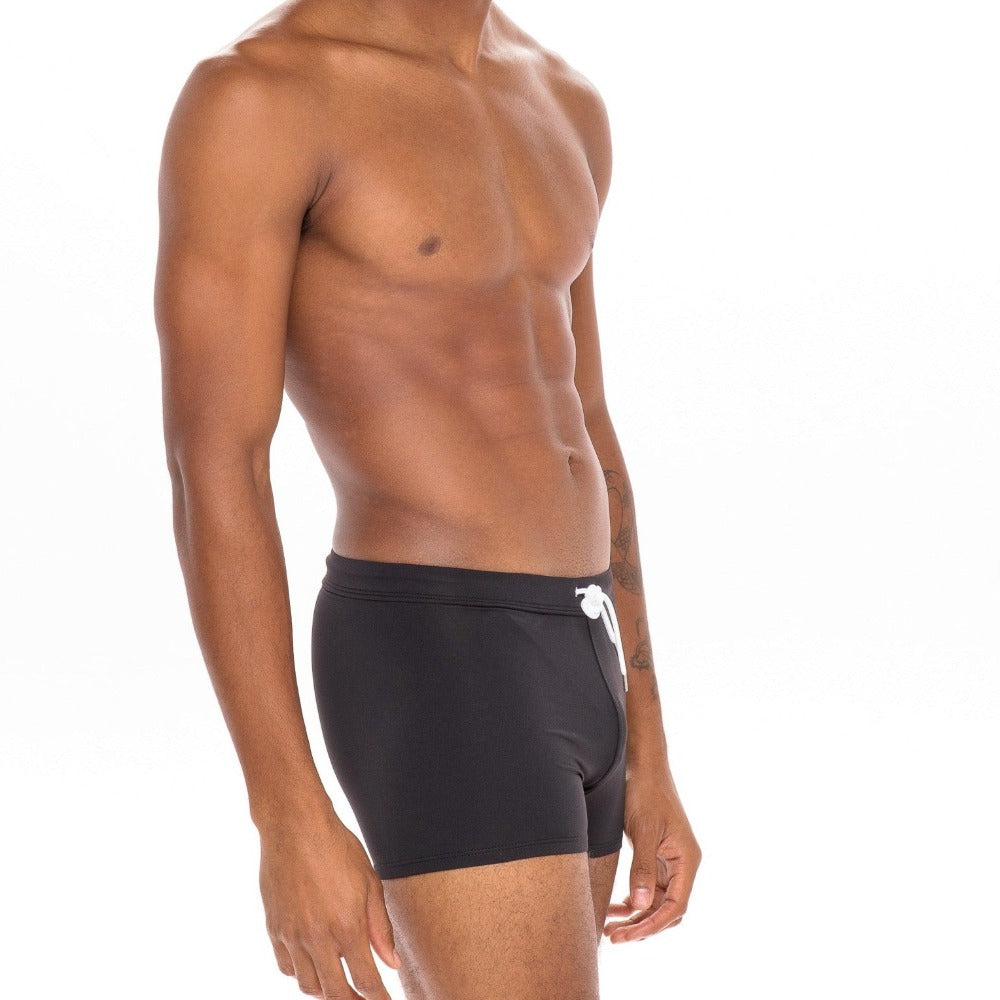 Side of Black Swim Short