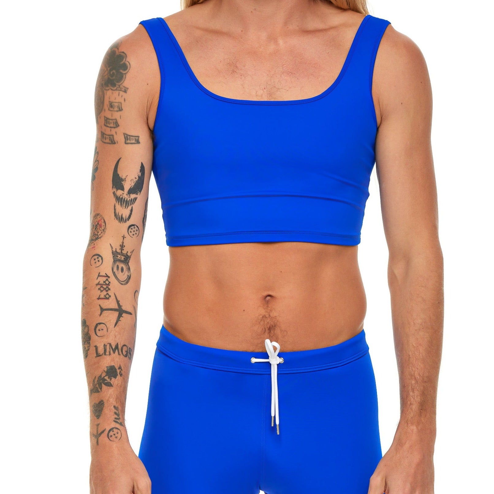 Ultramarine Versatile Swim Tank for Men