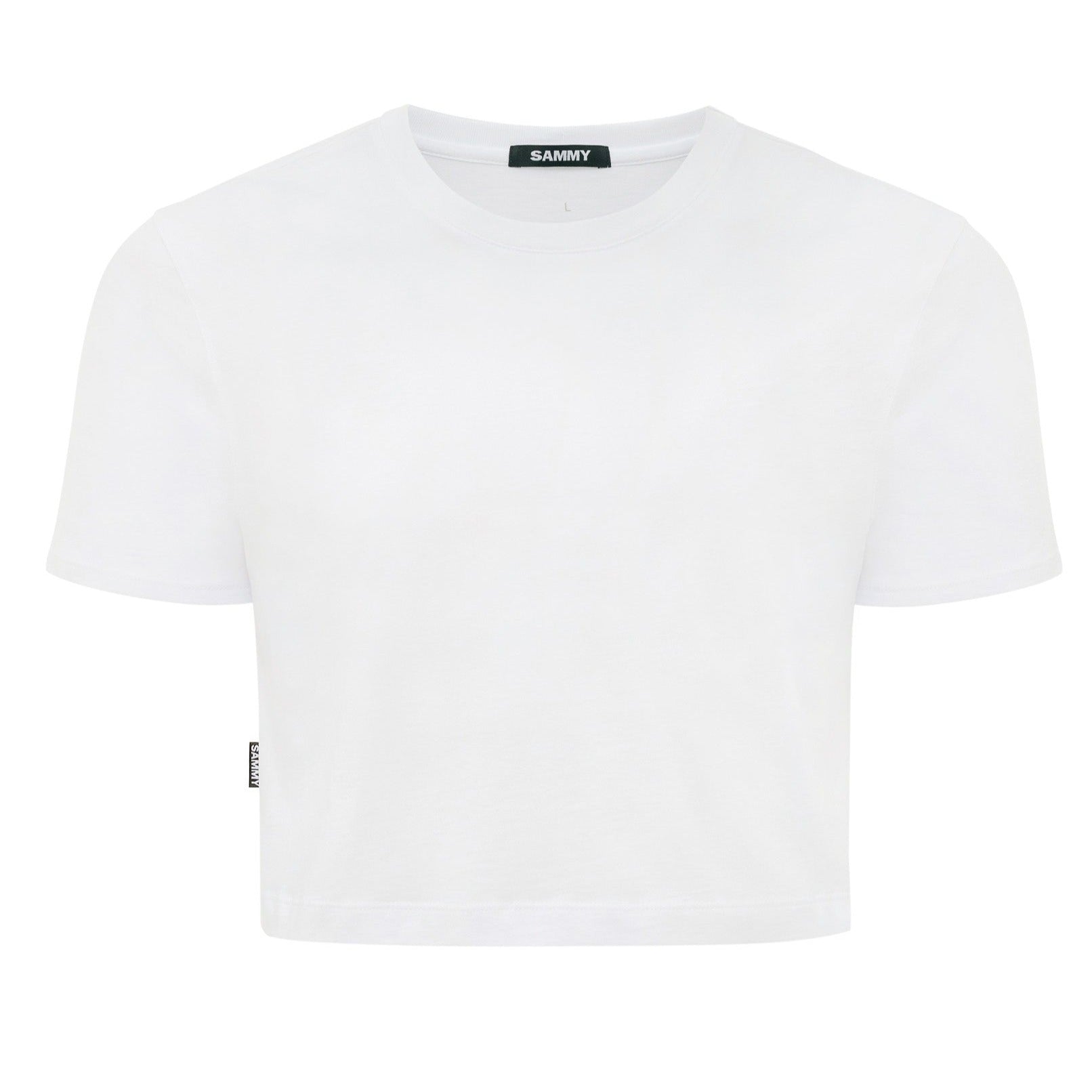 White Midriff Tee Product Picture