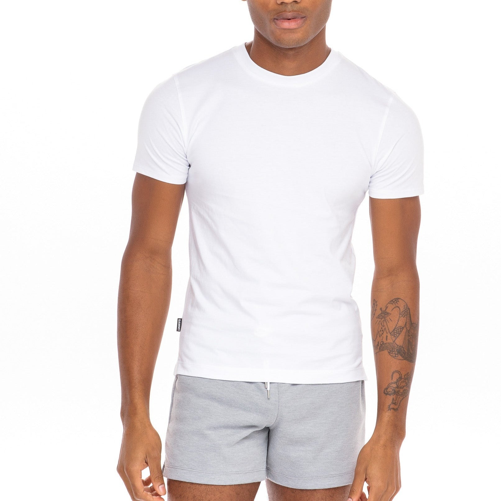 White Tee Menswear Product Picture