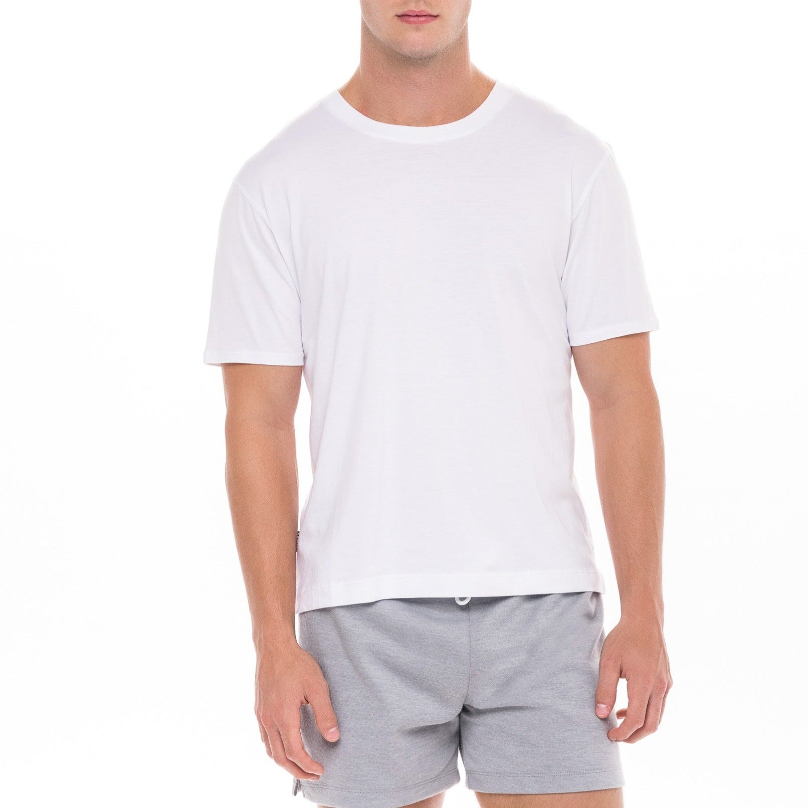 White Untucked Tee Best Seller