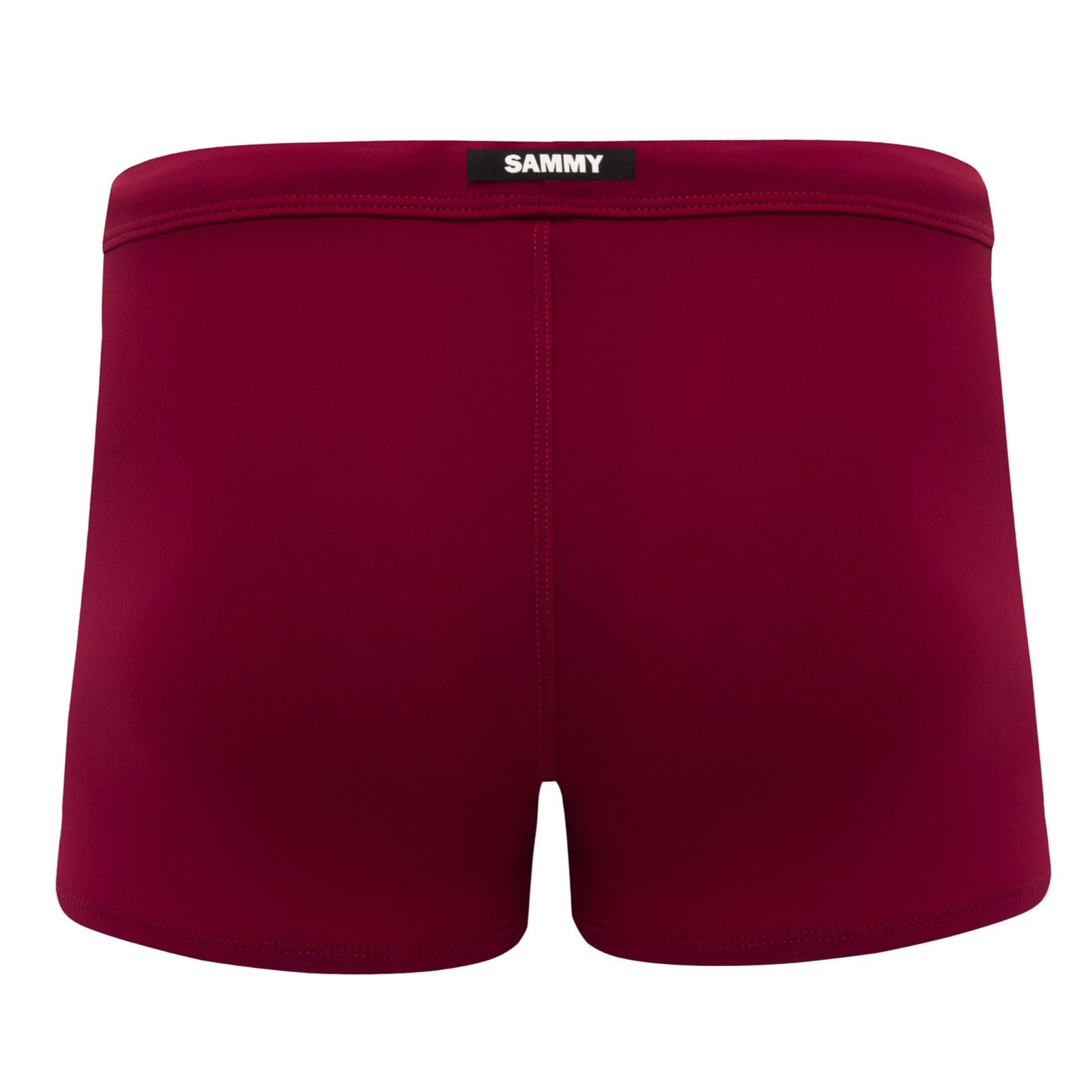 Wine Classic Swim Short Back View