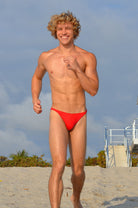 SAMMY Menswear® Brazilian Swim Brief Red Hot