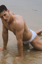 SAMMY Menswear® Cheeky Swim Brief White