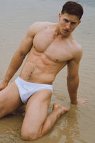 SAMMY Menswear® Cheeky Swim Brief White
