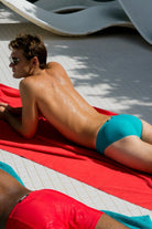 SAMMY Menswear® Classic Swim Brief Aqua