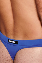 SAMMY Menswear® Classic Swim Thong Classic Blue