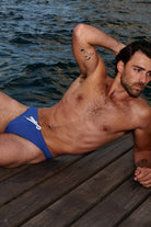 SAMMY Menswear® Classic Swim Thong Classic Blue