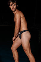 SAMMY Menswear® Classic Swim Thong Black