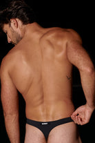 SAMMY Menswear® Classic Swim Thong Black