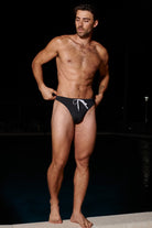 SAMMY Menswear® Classic Swim Thong Black