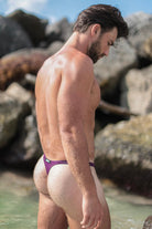 SAMMY Menswear® G - String Swim Thong Plum