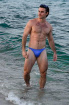 SAMMY Menswear® G - String Swim Thong Cerulean