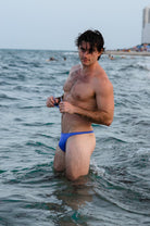 SAMMY Menswear® G - String Swim Thong Cerulean