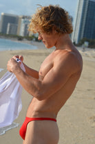 SAMMY Menswear® G - String Swim Thong Red Hot