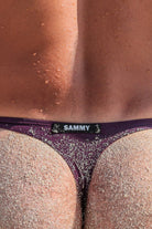 SAMMY Menswear® G - String Swim Thong Plum