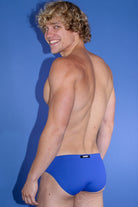 SAMMY Menswear® Reversible Swim Brief Aqua & Blue